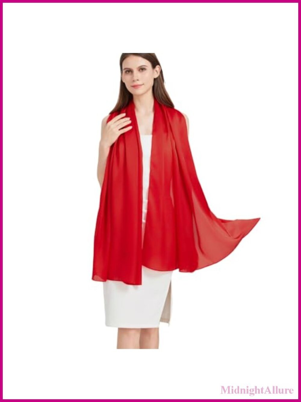 100% Mulberry Silk Large Long Scarf Wrap Shawl for Women Travel